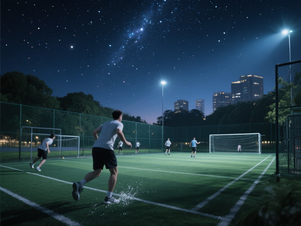 星空体育运动场:体验星空下的运动激情 (星空体育运动场:夜晚星空下释放运动激情与活力) 在星空体育运动场中,运动不再是单调的重复动作,而是
