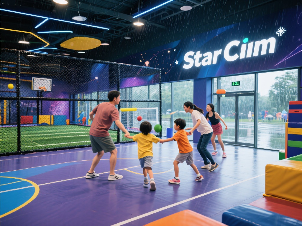 想象一个周末，窗外细雨绵绵，而你和家人却在一个充满