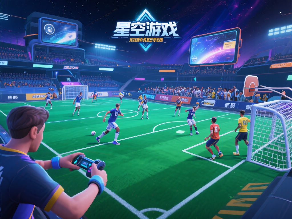 星空游戏并不是一款单纯的体育竞技游戏，它将体育元素