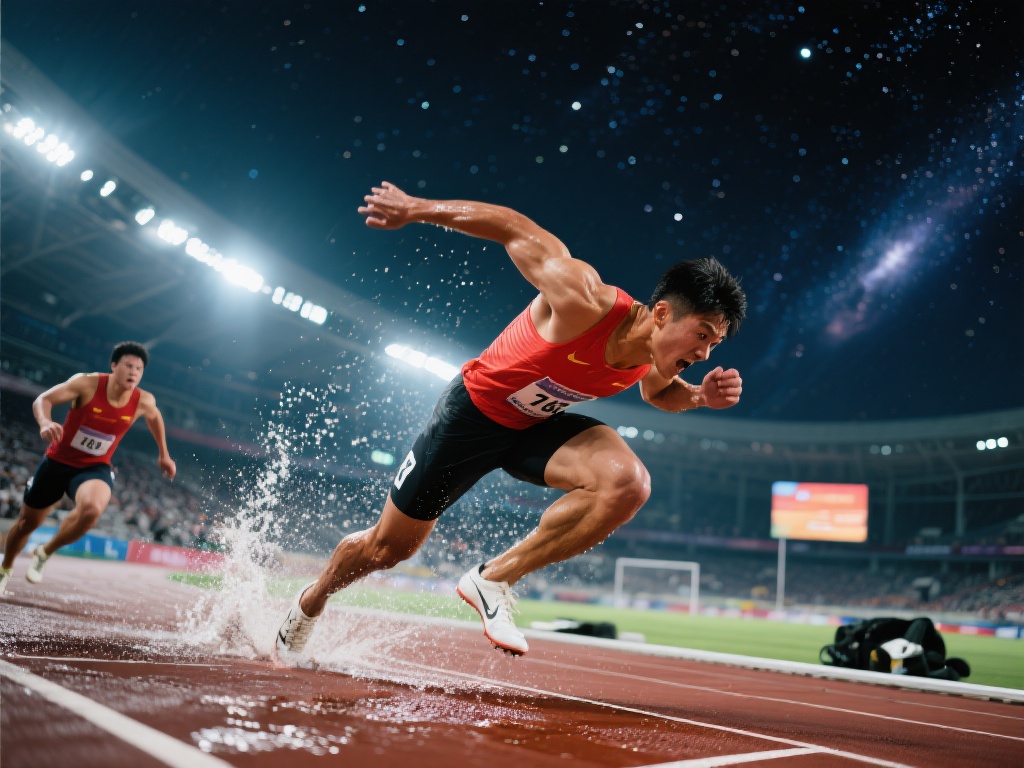 在每一个汗水挥洒的瞬间，在每一次突破极限的呐喊中，