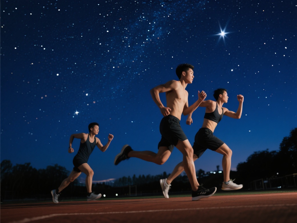 在夜幕降临，星空闪烁的时刻，你是否曾想过，运动和健