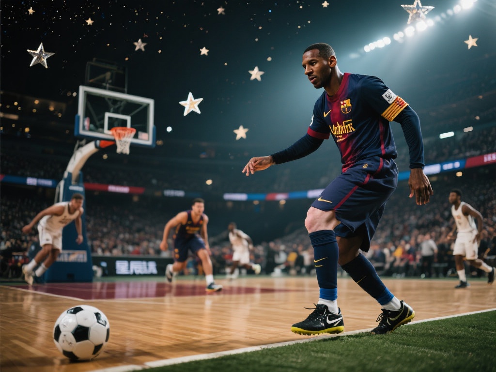 此外，篮球场上的乔丹、足球场上的梅西，他们的名字早