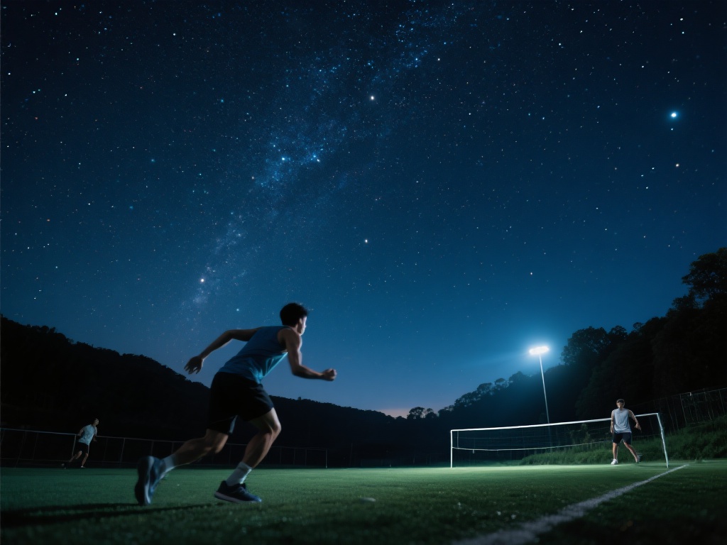 夜晚的天空总是充满神秘与浪漫，当繁星点点洒落大地，